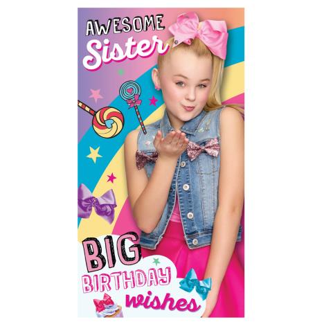 Sister JoJo Siwa Sister Birthday Card £2.10